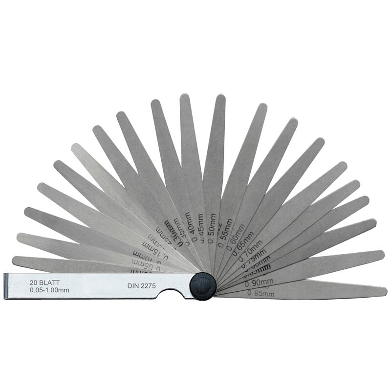 Fervi - Jauges d'epaisseur coniques serie 20 005 - 100 mm