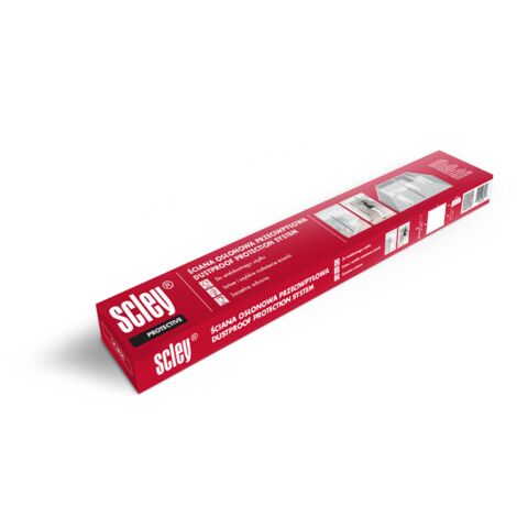 SCLEY Staubvorhangfassade 3,9 m x 5 m
