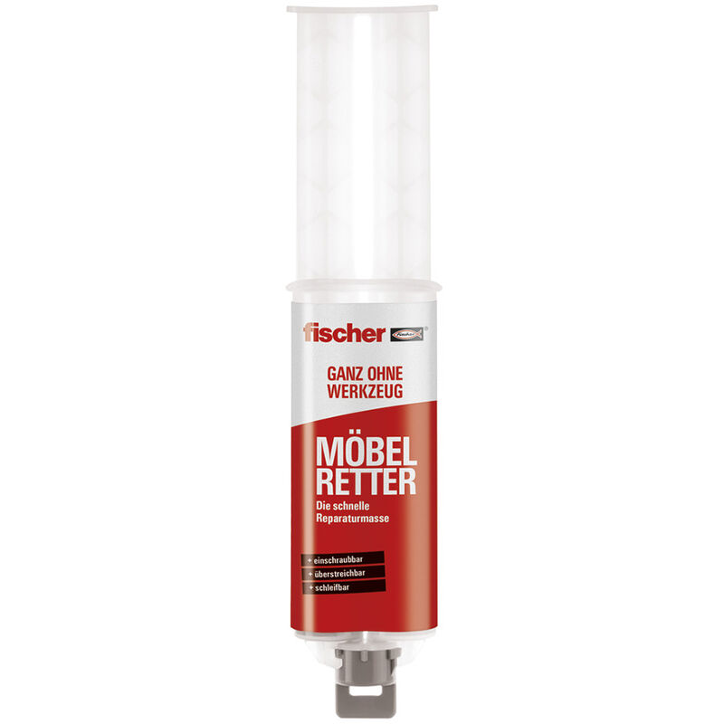 

SCLM REPARA MUEBLES ADHESIVO PARA MUEBLES DE MADERA DE LARGA DURABILIDAD Y RESISTENCIA - MESAS, ARMARIOS, CAJONES - COLGADORES - Fischer
