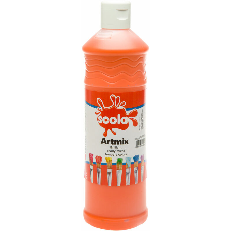 Scola - AM600/22 Artmix Ready-mix Paint 600ml - Orange