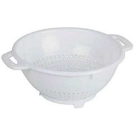 Scolapasta in plastica bianco Diametro Cm 22