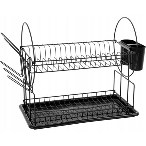 Scolapiatti a 2 livelli 50x23x33 cm KRISBERG KS-2510