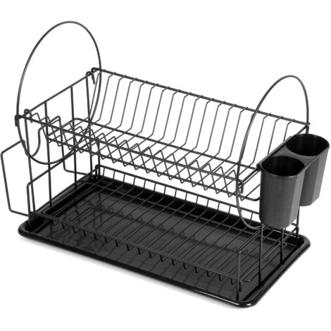 Scolapiatti a 2 livelli 56x25x39 cm BRUNBESTE BB-3400