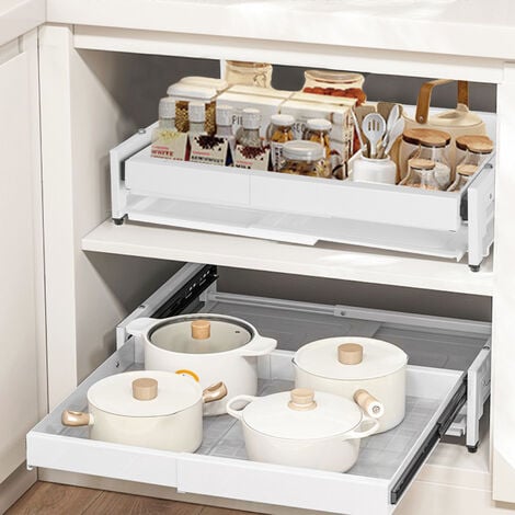 Home Storage accessori da cucina portapentole regolabile Organizer