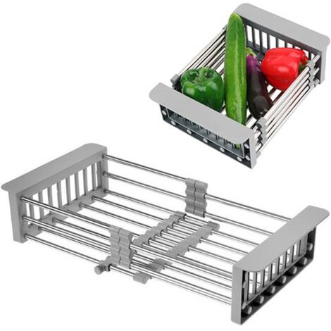 Colino Per Lavello Regolabile - Scolapiatti Per Frutta E Verdura