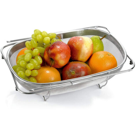 SCOLATUTTO ESTENSIBILE IN ACCIAIO INOX "CHEF" TESCOMA