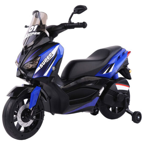 Scooter elettrico City Runner blu per bambini con