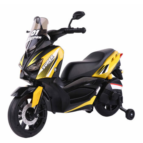 Scooter elettrico City Runner giallo per bambini con
