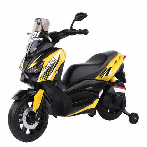 Scooter elettrico City Runner giallo per bambini con