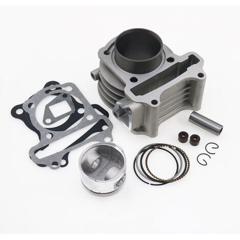 Scooter Kymco Haomai 50 modifié GY6-80, bloc-cylindres à assistance électrique, chemise de cylindre, segments de piston 47 mm.