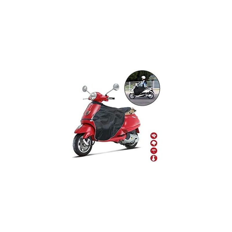Scooter Tablier Couvre Scooter Universel Housse Protection Contre Le Froid Et La Pluie Au Etanche Avec Bande Réfléchissante, Dans Les Véhicules
