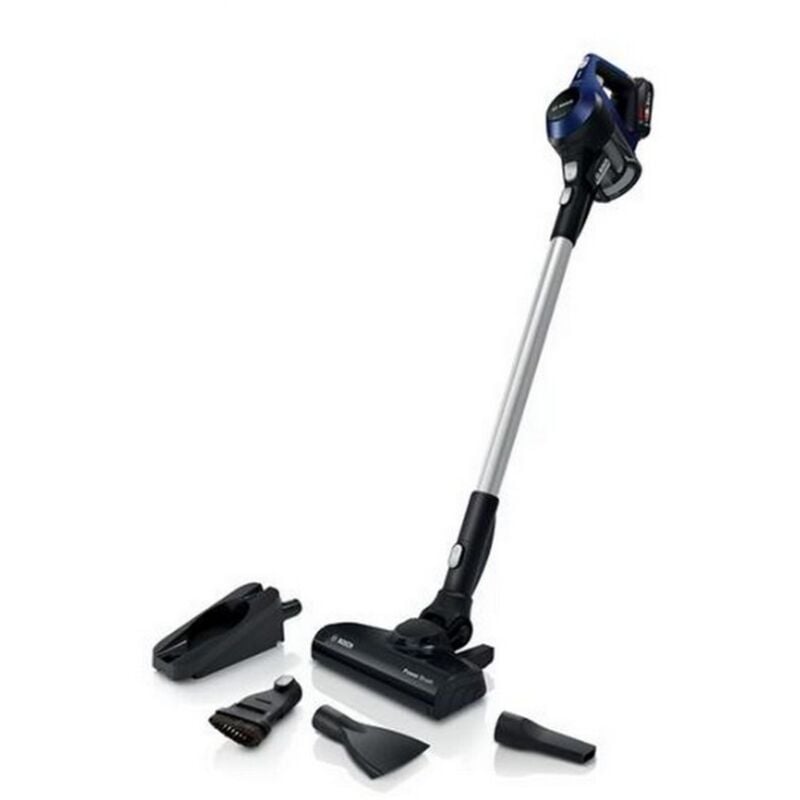 Bosch - Unlimited Serie 6, Scopa Elettrica Ricaricabile Senza Fili, Aspirapolvere dal Design Leggero e con Vasta Gamma di Accessori Multisuperficie,