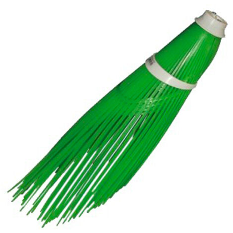 SCOPA BRIXO PP VERDE A FILI CM.58 PER ESTERNO -013C12