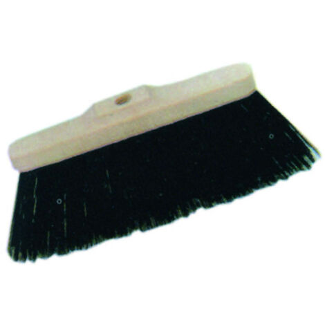 Scopa domestica industriale in plastica - cm.35x9x13h. - 12 pz