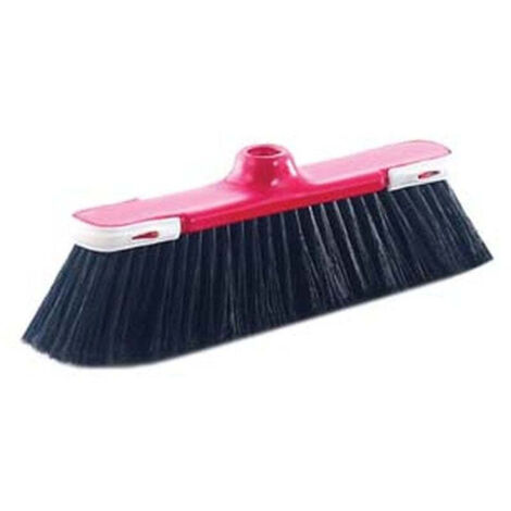 Scopa domestica klenia con gomma antiurto - cm.30x9x10h. - 12 pz