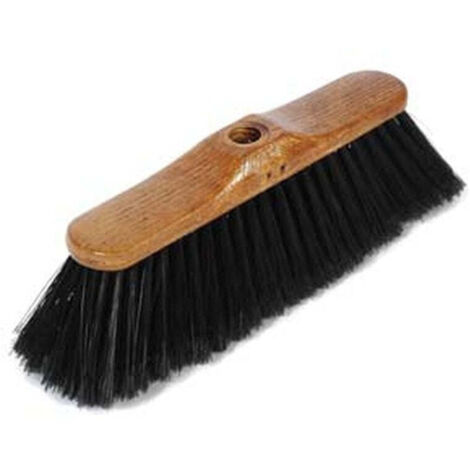 Scopa domestica pari nera - cm.32x7x10h. - 12 pz