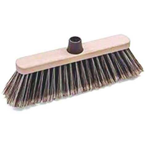 Scopa domestica stellina in plastica - cm.33x9x12h. - 12 pz