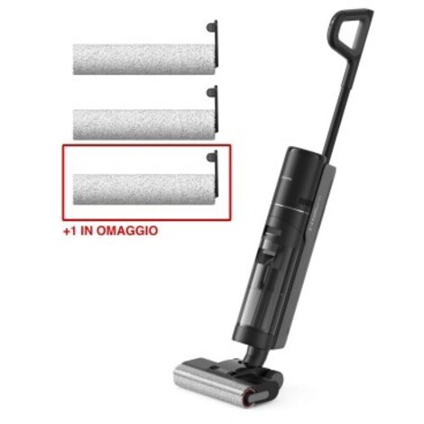 Scopa Elettrica Multifunzionale Dreame H12 Pro Combo Ricaricabile con Stazione di Pulizia, Aspirapolvere Lavapavimenti 16.000 Pa, WeteDry 300W, Autonomia di 35 Min, 3 Modalit� di Funzione, Serbatoio 0
