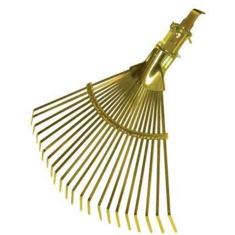 Scopa Giardino A Ventaglio A Morsetto Atena Stars Acciaio Zincato Cm 29/48X41,5 O.Mm 26 - 1 Pz