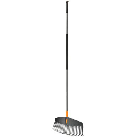 SCOPA GIARDINO ERGONOMIC XL + MANICO FISKARS - MM 585X1810- 1 pezzi