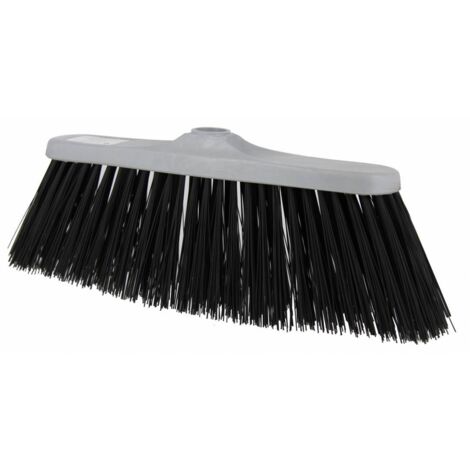 Scopa Industriale 27 Cm Supporto Plastica Senza Manico - 10 Pz