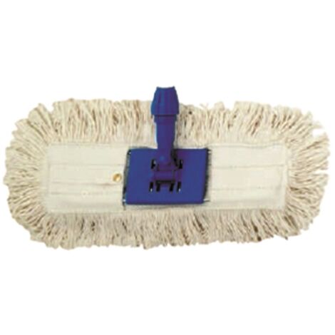 SCOPA MAXI FIOCCO COTONE PROFESSIONAL SFILABILE E LAVABILE IN LAVATRICE CM 60