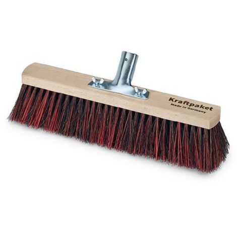 Scopa NW-Nölle (miscela Arenga/Elaston, lunghezza 400 mm / con supporto per manico in metallo, legno piatto) - 235270
