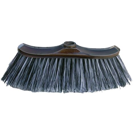 SCOPA 'PAVONCELLA' setole grigie