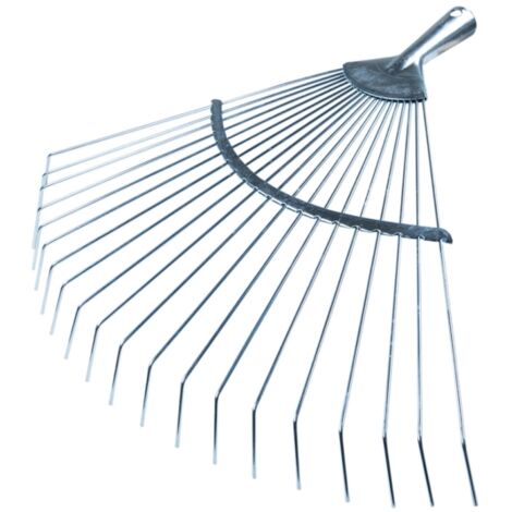 scopa per foglie zincata 50 cm