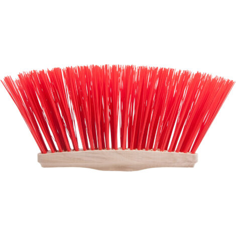 Scopa per uso domestico setole lunghe 24 cm, nylon