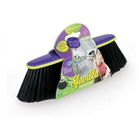 SCOPA SFAVILLA IDEALE PER CON PARACOLPIANTIURTO. MORBIDE E RESISTENTI FIBRE PIUMATE
