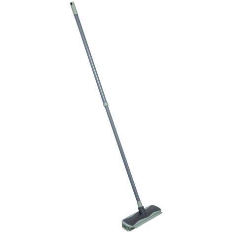 Scopa telescopica in gomma grigia h125cm - 5five
