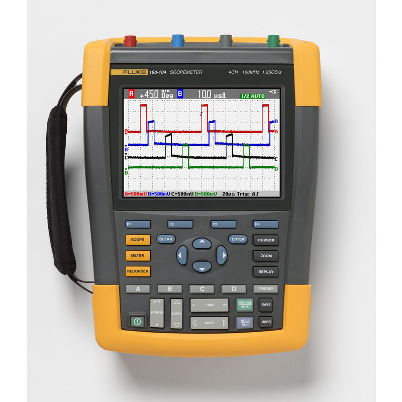 

ScopeMeter 4 canales 100 MHz EU FLUKE 3894540