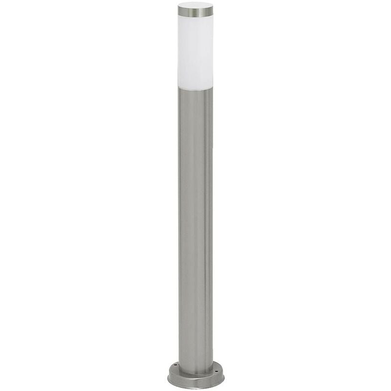 Image of Scoperta terra lampada da tavolo lampada torcia Inox inox colorato metallo plastica / bianco Ø11cm b: 12,6cm h: 65cm IP44