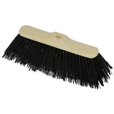 Scopettone Industriale in PVC con Setole Rigide 28 cm per Esterno