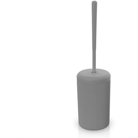 Scopino bagno da appoggio grigio in plastica Ring