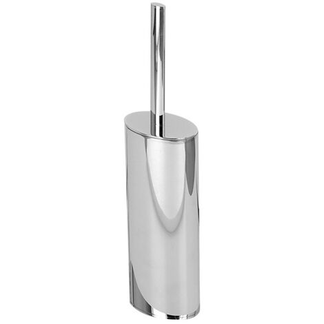 BOTTIGLIONI CATALOGO GENERALE Scopino bagno ovale a terra - pavimento in ottone cromato