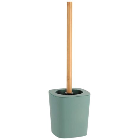 Scopino in gomma + stelo in abs e bambù - verde salvia - Tendance