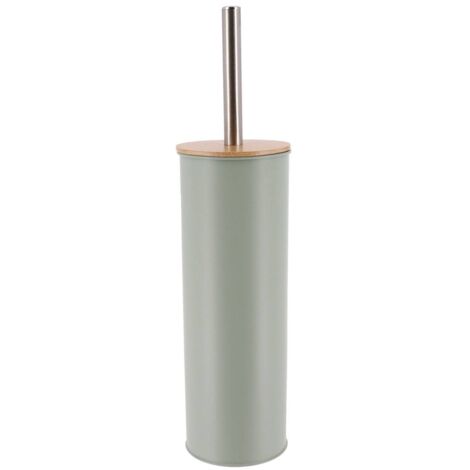 Scopino in metallo con copertura in bambù - verde pastello - Tendance