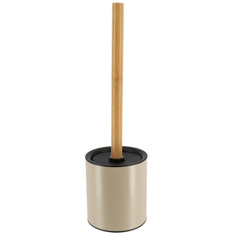 Scopino in metallo con gambo in bambù - bambù taupe - Tendance