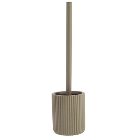 Scopino in poliresina con strisce - taupe - Tendance