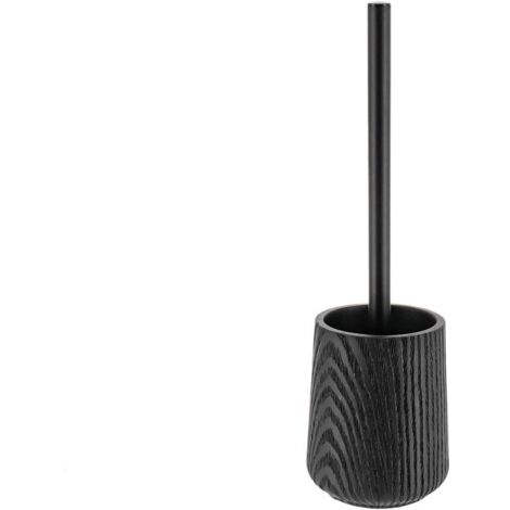 Scopino in poliresina effetto legno - nero - Tendance
