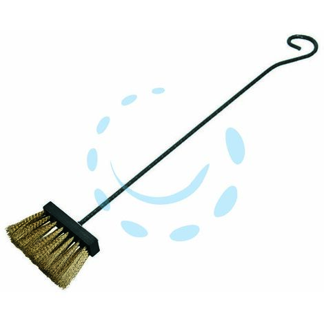 SCOPINO SETOLE OTTONATE PER CAMINO cm.50