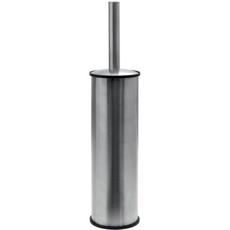 Scopino WC con ciuffo in setole da appoggio in acciaio inox AISI 304 Gedy 5034 serie PROJECT Satinato