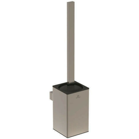 Scopino WC CONCA quadrato, con supporto a parete silver storm IDEAL STANDARD