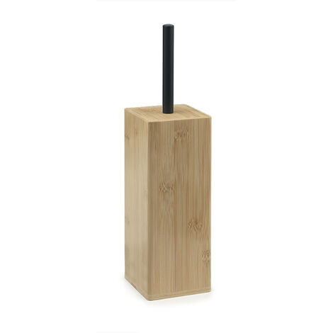 Scopino WC d'appoggio con ciuffo in setole in bambù BN34 Gedy serie BONNIE Naturale