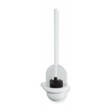Scopino WC Hewi SERIE 477 trasp. plastica bianco opaco grigio chiaro