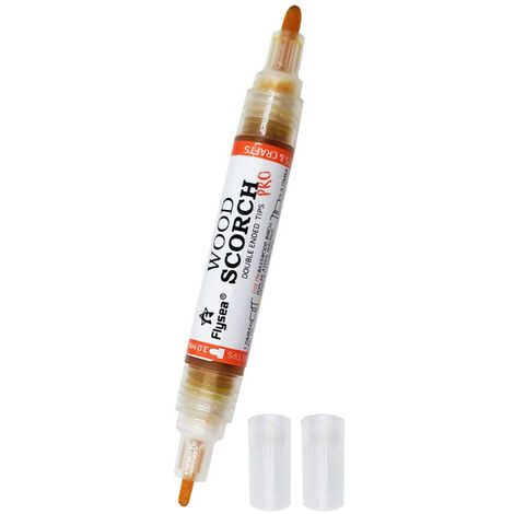 Scorch Marker DIY Scorch Pen Marker Double Head Wood Burning Pen Marker Pyrography Marker pour DIY Projects Wood Burner Tool