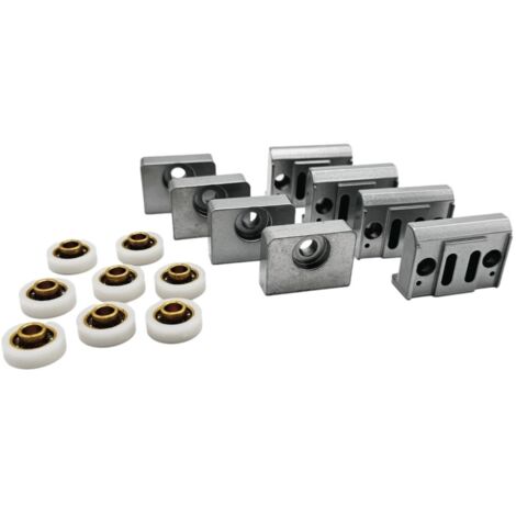 Scorrimento di ricambio per box tondi Samo RIC360 Cromo