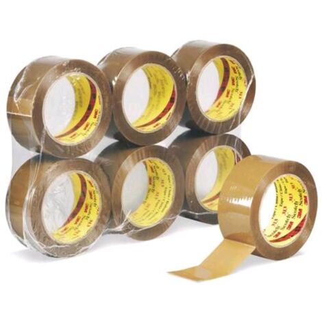 SCOTCH 371-CBA NASTRO DA IMBALLO 50MMX60MT AVANA CONF 6 Pz.